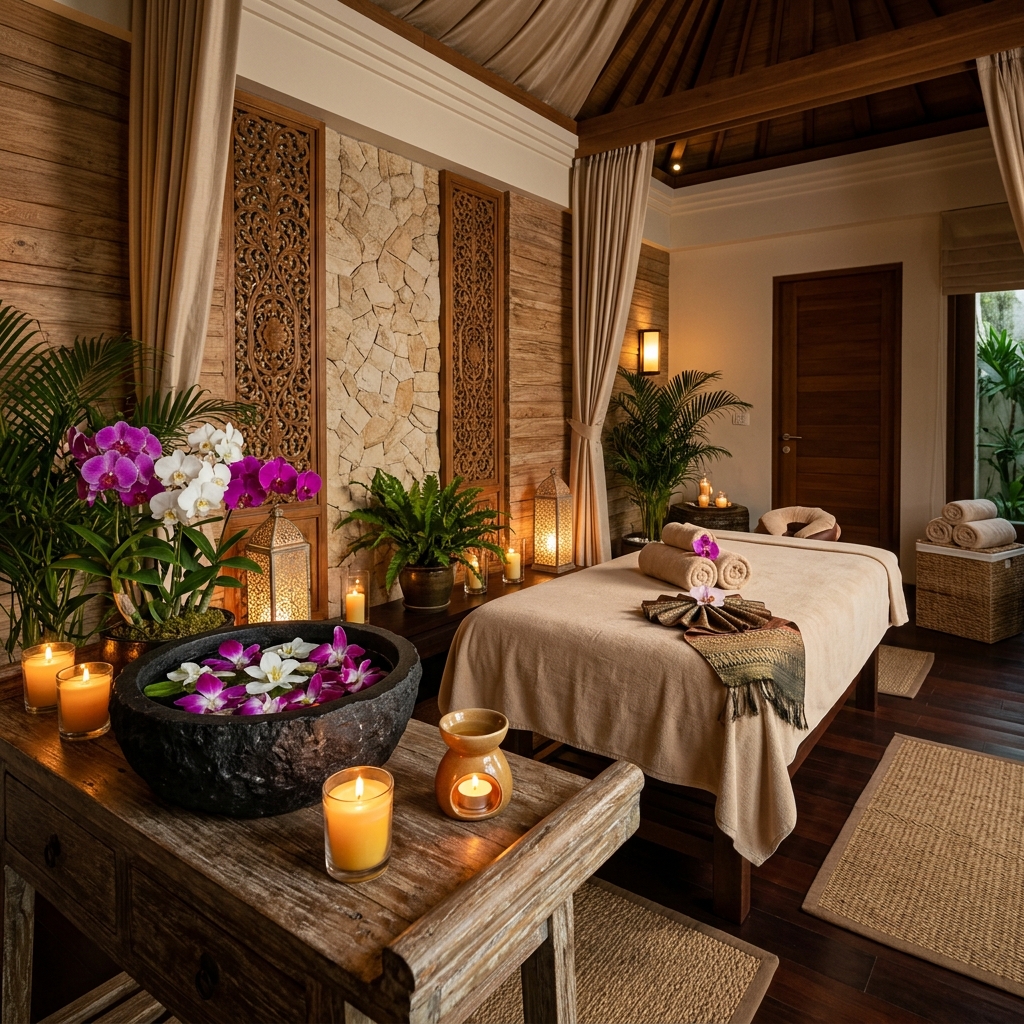 Gaya Massage Shop Interior